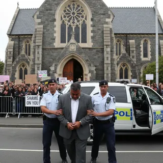 A community news photograph from Christchurch Chronicle