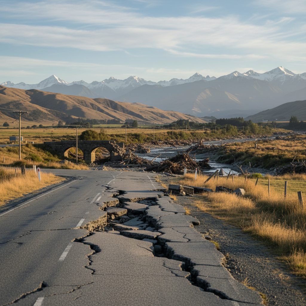 New Zealand Parliament building with the Christchurch Chronicle building in the background under natural lighting.