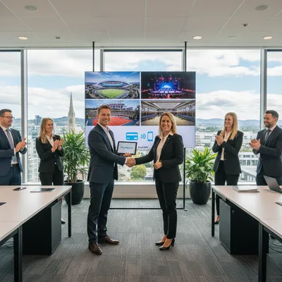 Christchurch's new stadium and other major venues now feature MyVenue's modern point-of-sale payment solutions.