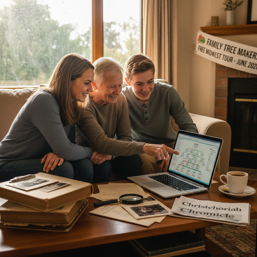 Family Tree Maker announces free Midwest user tour