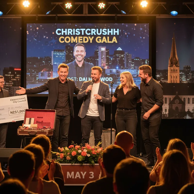 Christchurch Comedy Gala announces Danny Ward, Logan Kitney and Court Jesters — Christchurch Chronicle