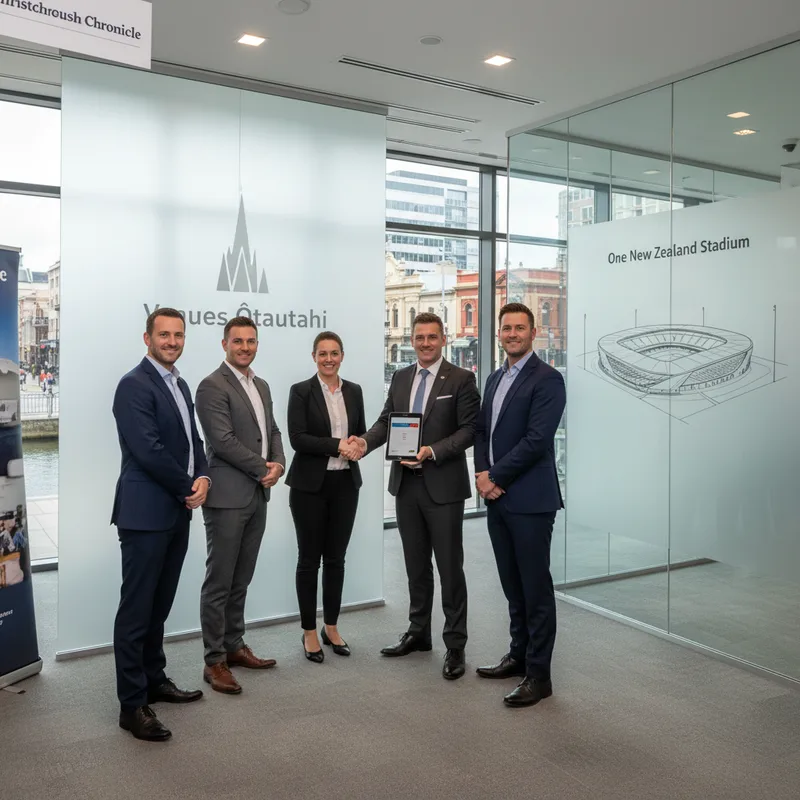 Modern payment solutions are now available at Christchurch venues including the new One New Zealand Stadium.