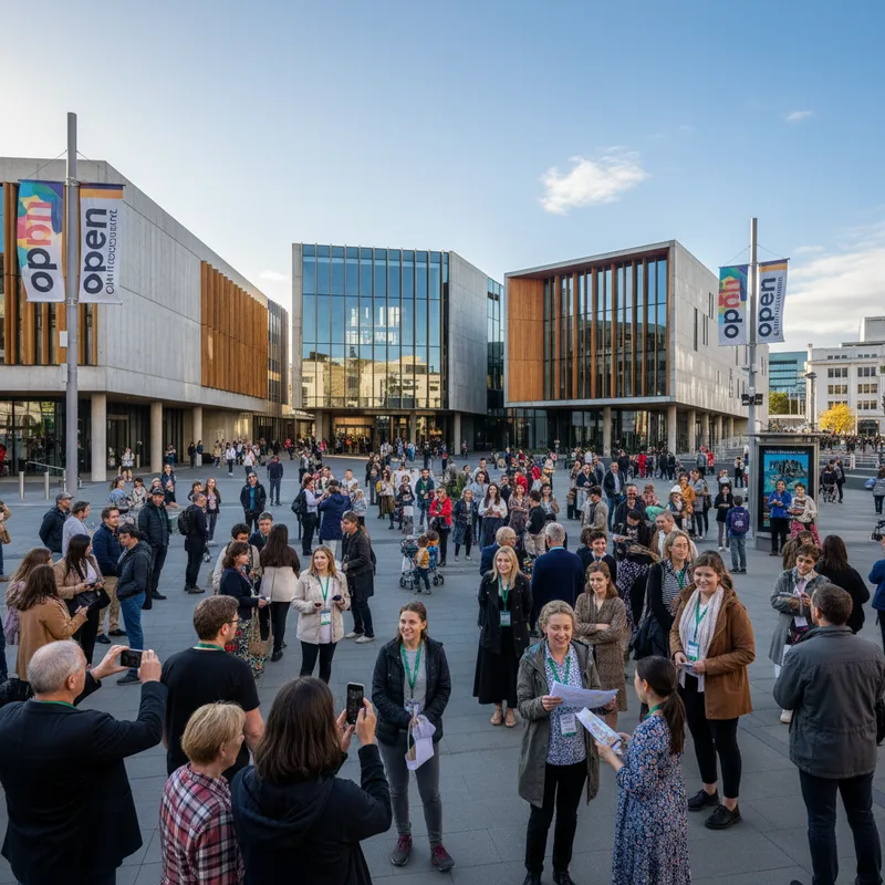 Open Christchurch festival showcasing architectural excellence with many buildings and activities available for visitors.