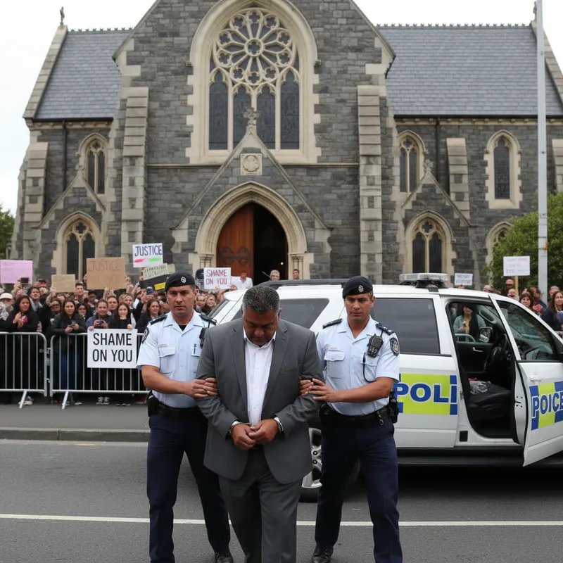 A community news photograph from Christchurch Chronicle